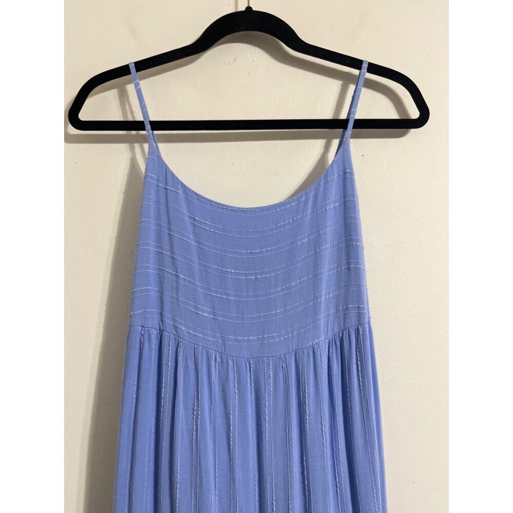 Haute Hippie Spaghetti Strap Midi Dress Blue S - Picture 4 of 11